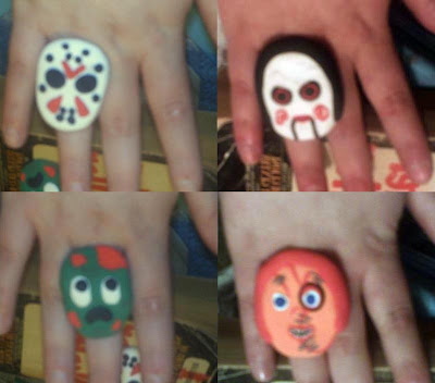 Dollar Bin Horror: Hand Made Horror Ring Giveaway!