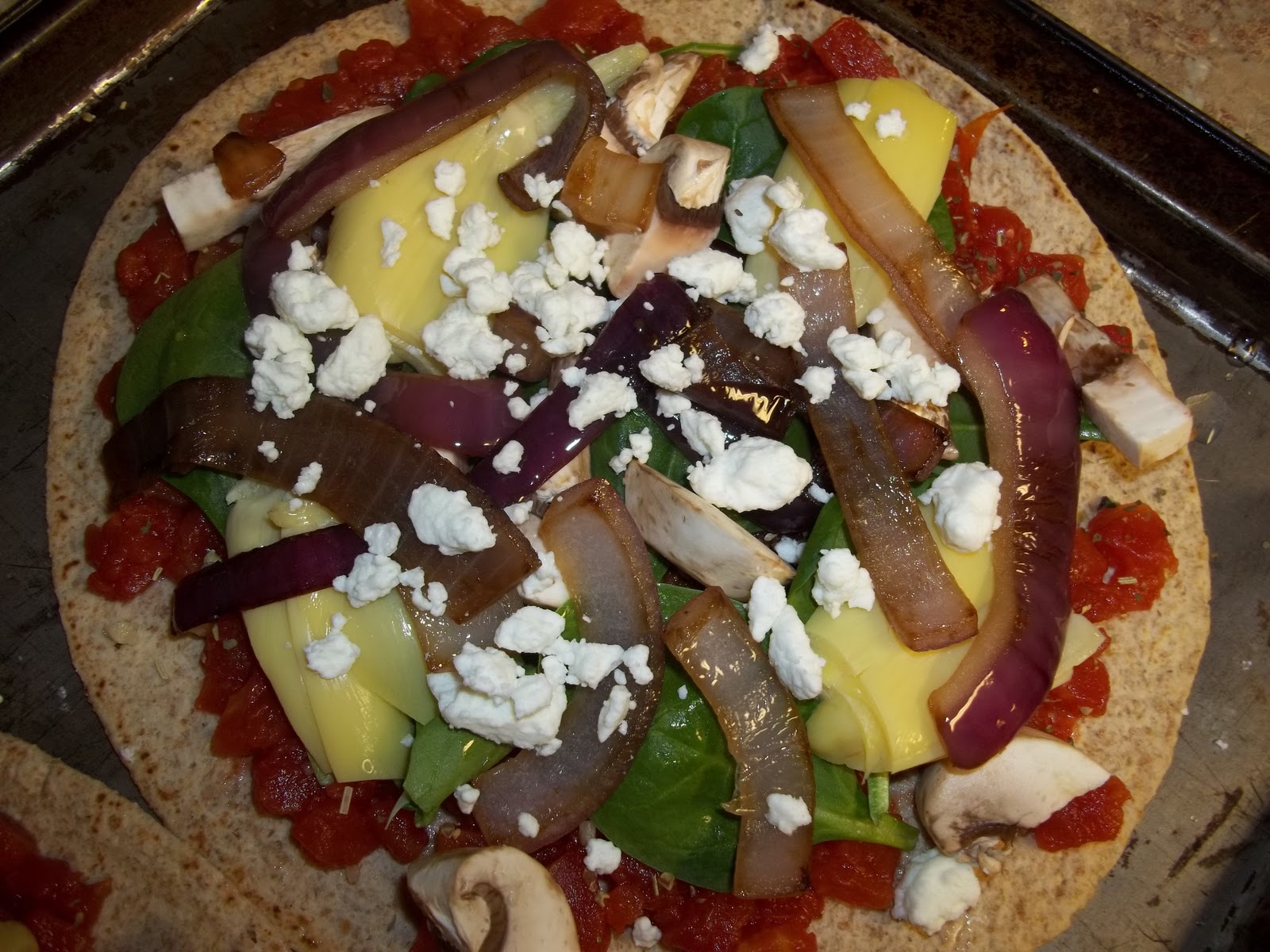 Low Fat Veggie Pizza 13