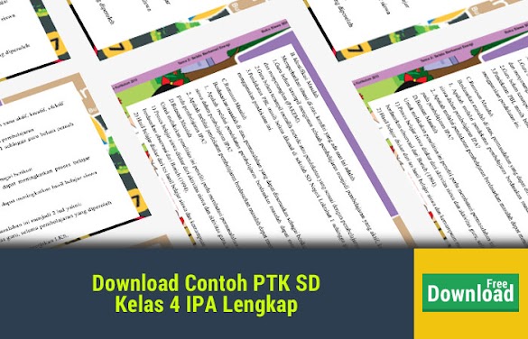 Download Pola Ptk Sd Kelas 4 Ipa Lengkap