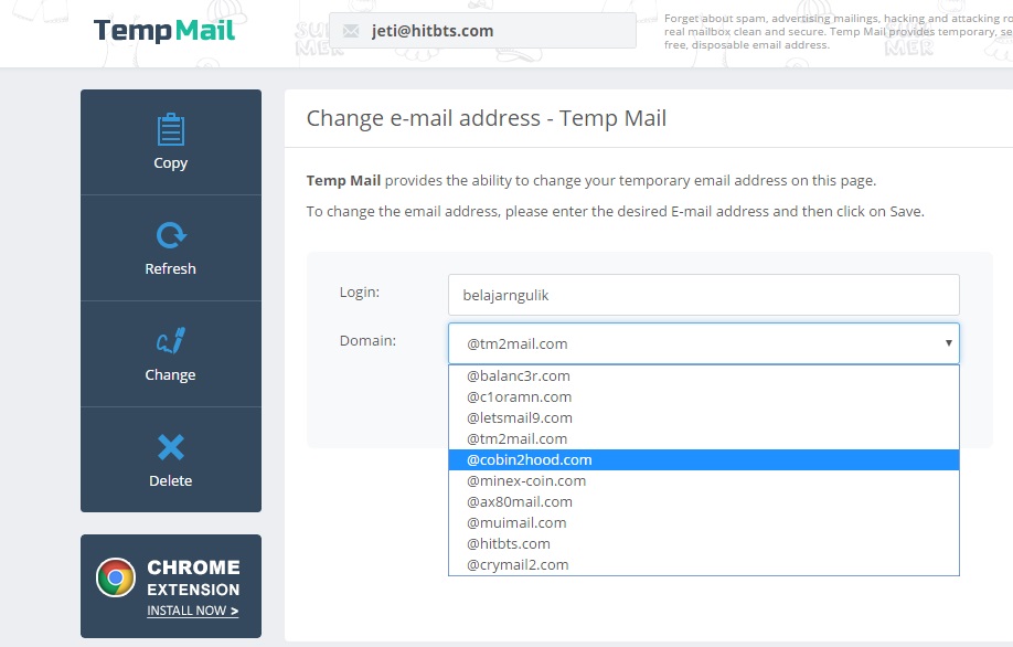 Temp mail почта