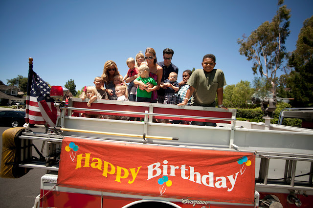 Kara s Party Ideas Firetruck Birthday Party   - 37