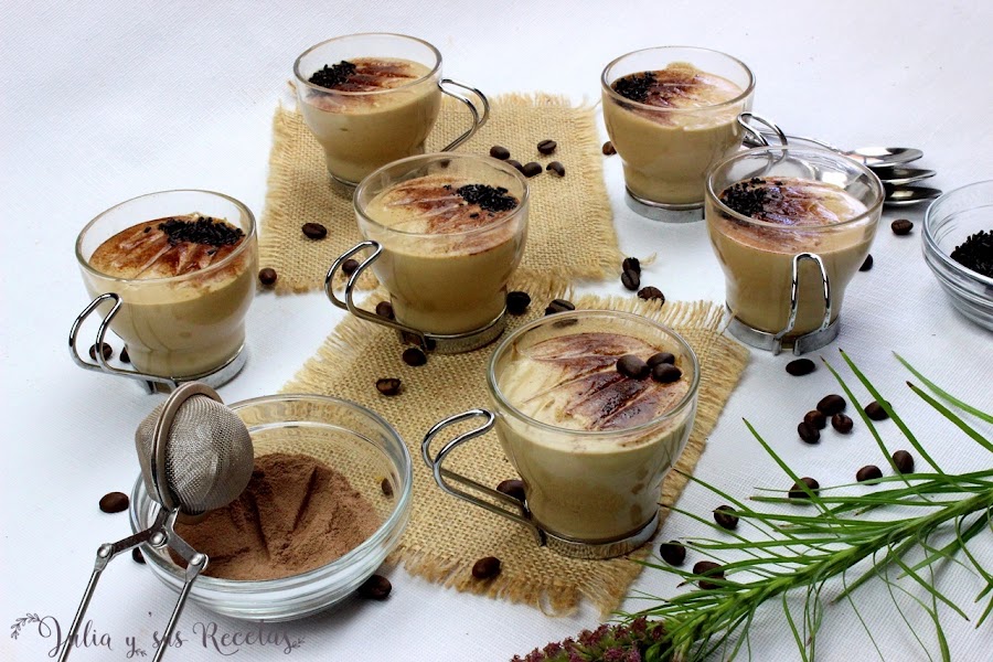 Mousse de café fácil. Julia y sus recetas