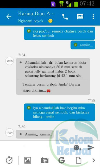 Pengobatan Kista Coklat Secara Herbal Tanpa Operasi