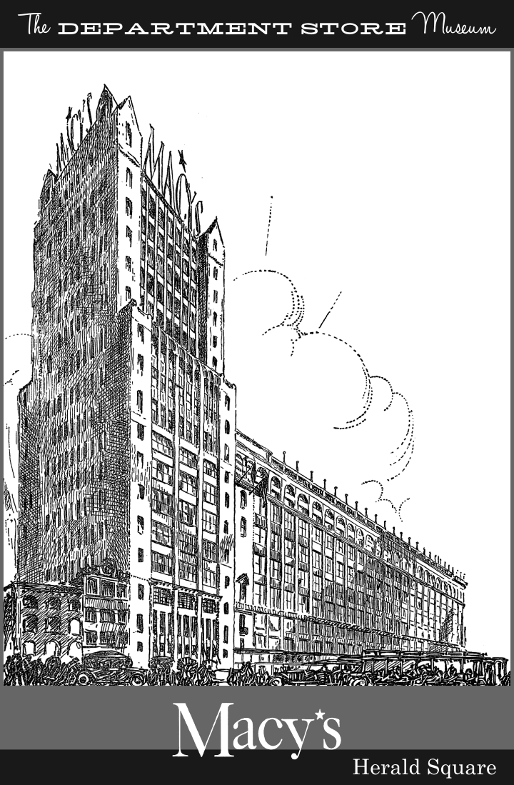 History of New York Department Stores including History of Macy's