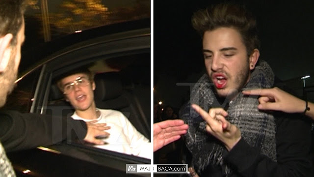 Justin Bieber Tonjok Wajah Fans Sampai Berdarah, Penggemar Wanita Makin Histeris!