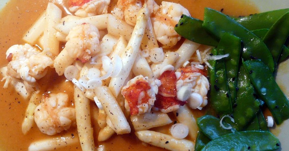 Kulinarische Welten zu Fisch- und Meeresfrucht: Hummer Spargel und ...