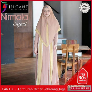 Jual RRJ246S176 Set Nirmala Syari Wanita Wd Terbaru Trendy BMGShop