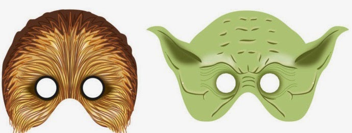 Star Wars Free Printable Masks Oh My Fiesta In English