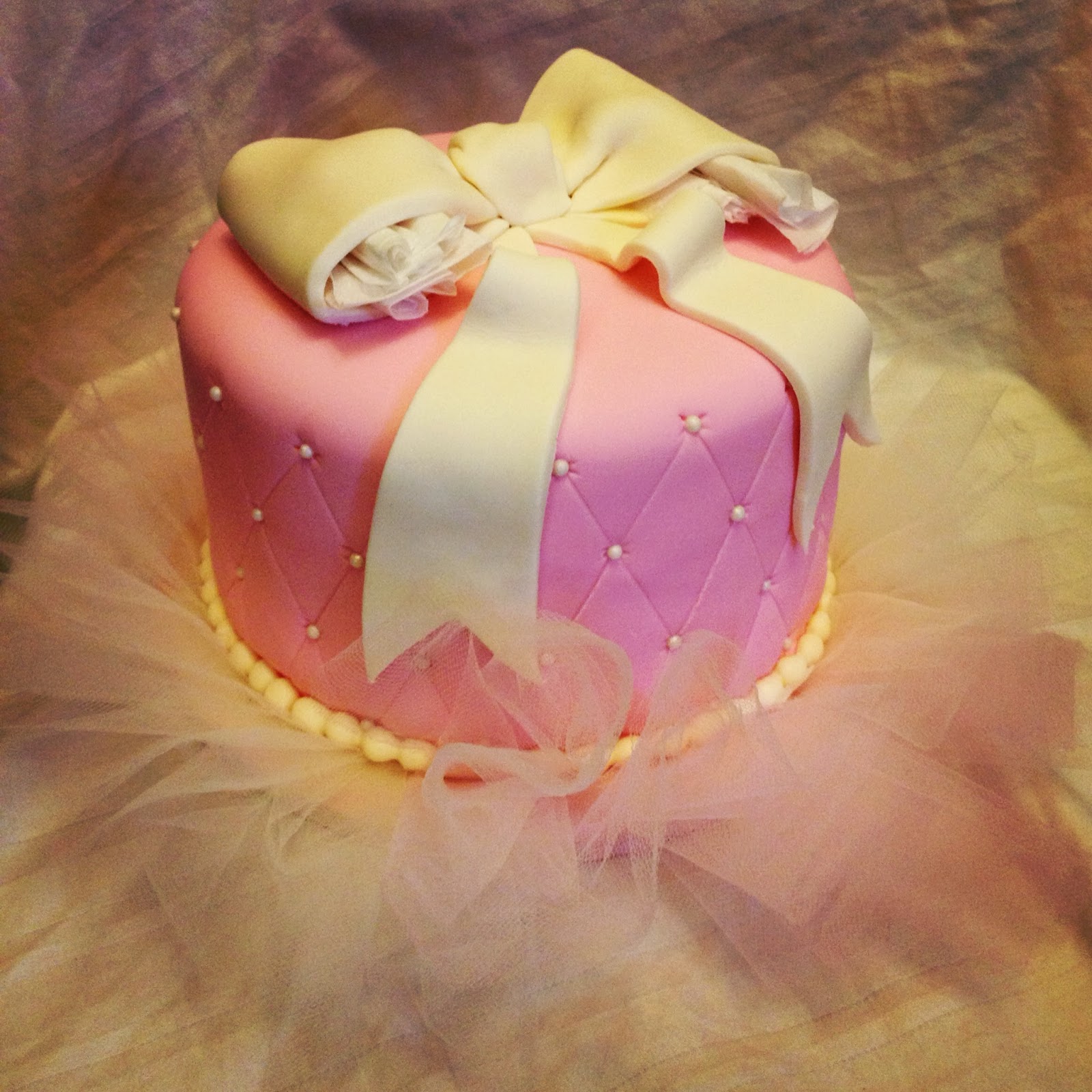 Sweets by Sokuntea Pink Tutu Babyshower Cake