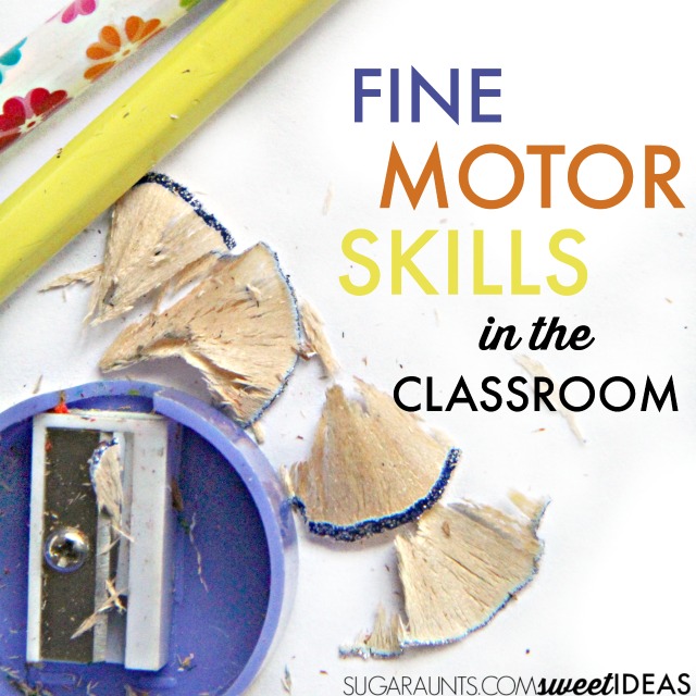 Fine motor skills needed in the classroom and finger aerobics ideas