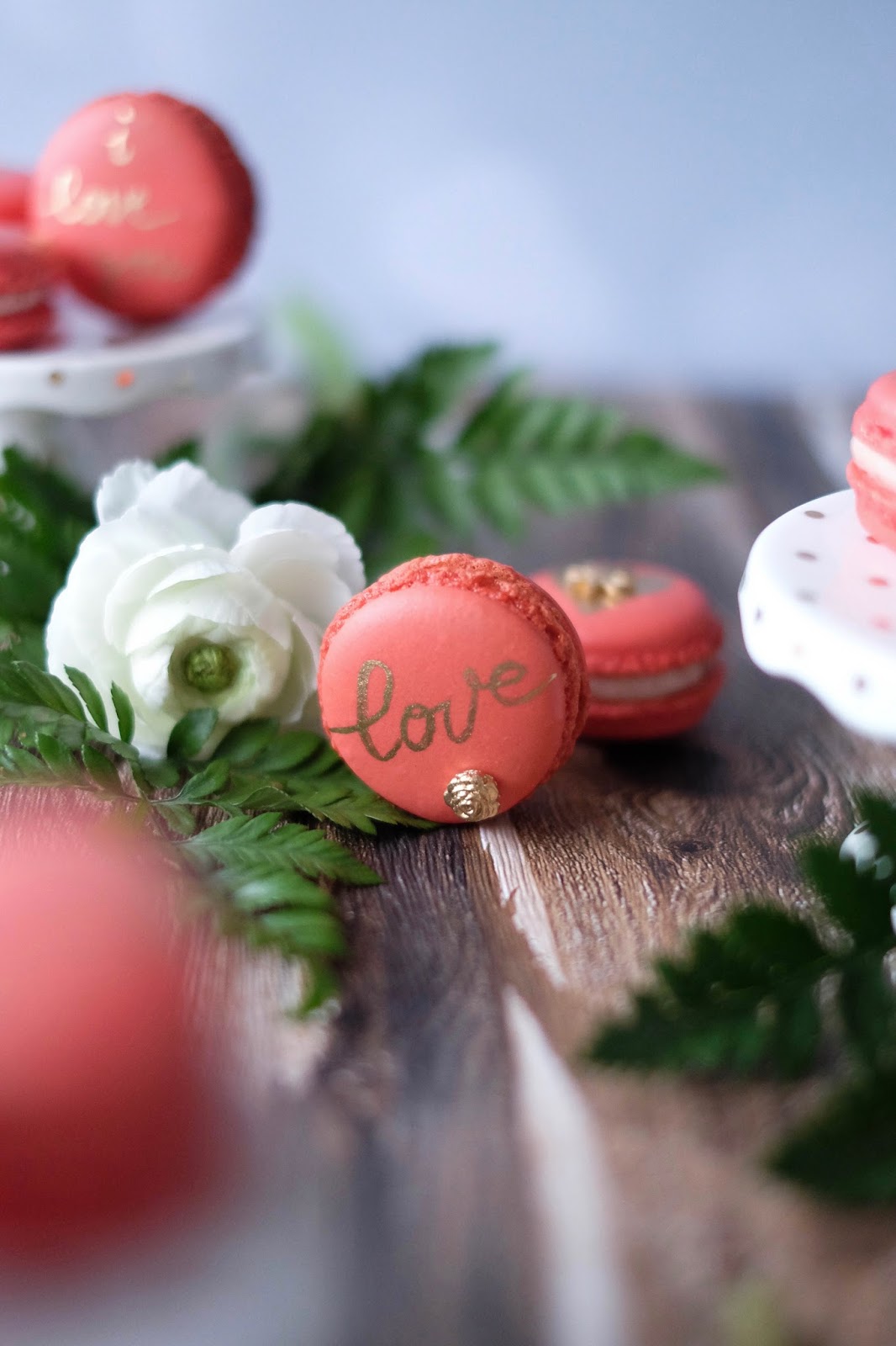 Erdbeer, Marshmallow Macarons | Marion&amp;#39;s Kaffeeklatsch