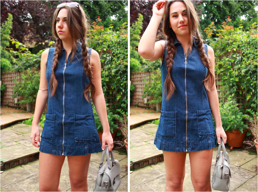 Ultimate Transitional Dress - A denim dress from boohoo.com styled for summer, swinter and autumn seasons. Featuring ASOS, Zara, Primark, H&M, New Look, fashion, style, lookbook #WeAreReady 