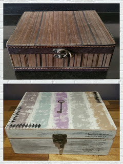 Caja de madera para llaves