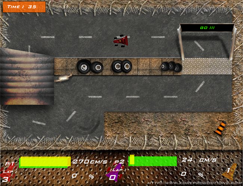 Kore Karts A mini car race game