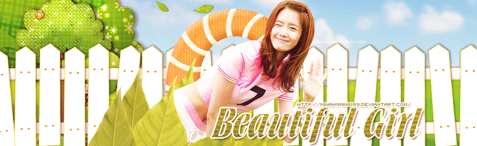 Cover ảnh bìa facebook girl xinh Hàn Quốc cực kute