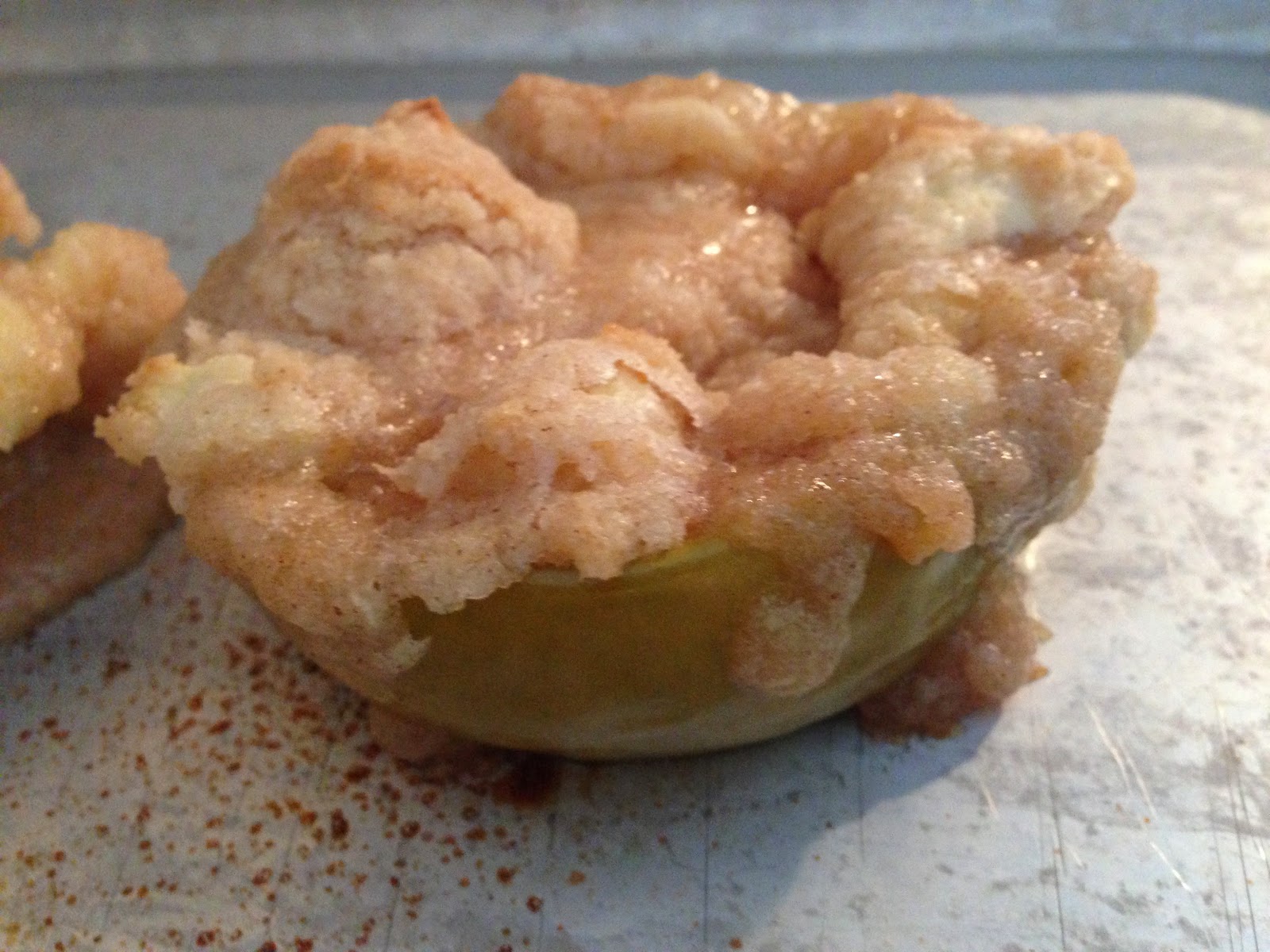 Tastefullysue Nana's Apple Cake Baked Apples