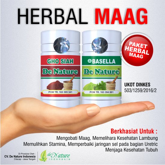 Obat Maag Herbal de Nature | Alami Aman Ampuh Obat Maag Herbal de Nature | Alami Aman Ampuh