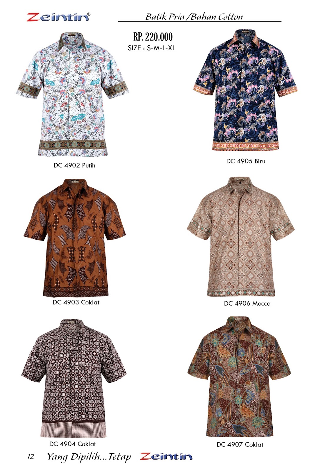 Baju Batik Pria iBahani iCottoni Online Mall Pakaian iIndonesiai