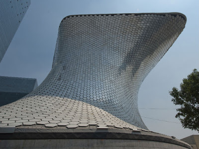 El museo Soumaya en la ciudad de México