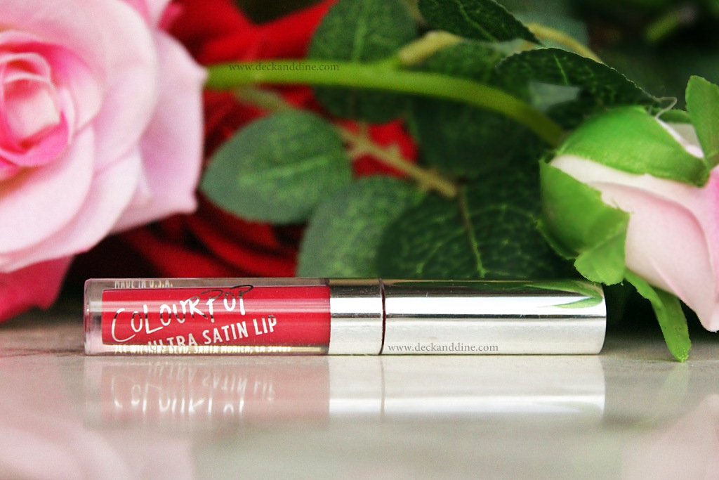 tøjlerne Calibre tusind ColourPop Ultra Satin Lip in London Fog: Review, Swatches and LOTD - Deck  and Dine