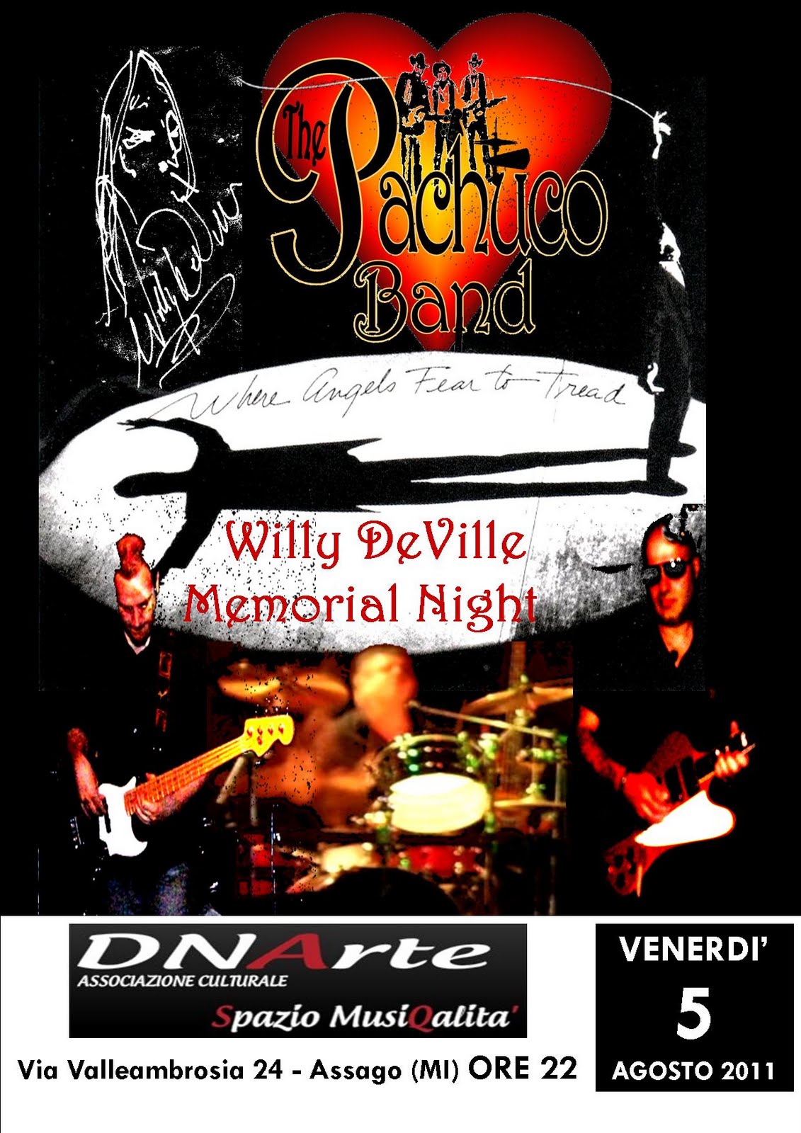 Willy DeVille International Fans: DeVille tribute: The Pachuco Band in ...