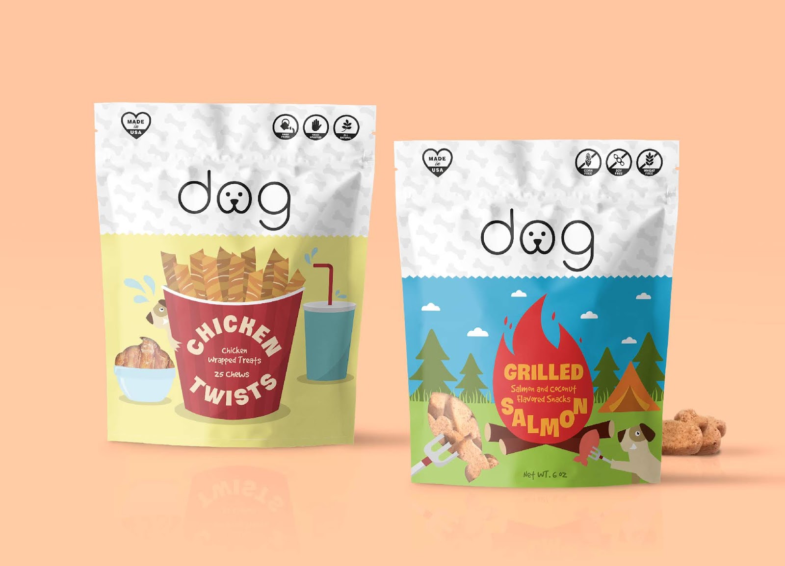 Dog® Treats Packaging Of The World