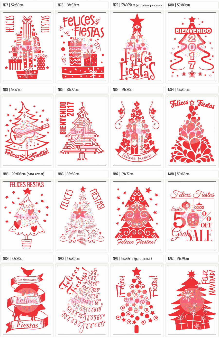 Vinilo Autoadhesivo Navidad 2016 Año Nuevo 2017, Carteles, Vidrieras, Ploteos vinilos navideños, vinilos para vidrieras navidad,Vinilos Navidad 2016, Feliz Año Nuevo 2017, Carteles, Vidrieras, vinilos decorativo, vinilos trineos, vinilos arboles navidad