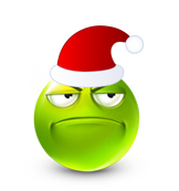 Christmas Smiley Icon 3