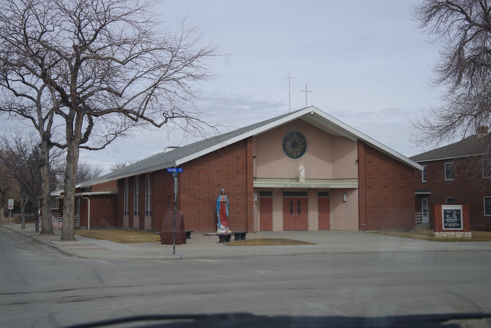 Churches of the West St. Barbara's Catholic Church, Powell Wyoming