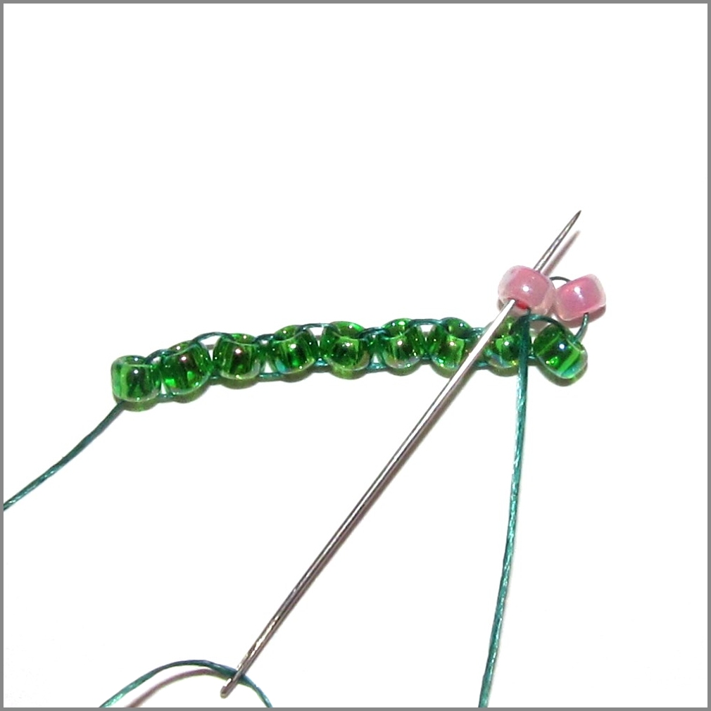 Operation Tackle That Bead Stash! Basic Stitch Tutorial Brick Stitch