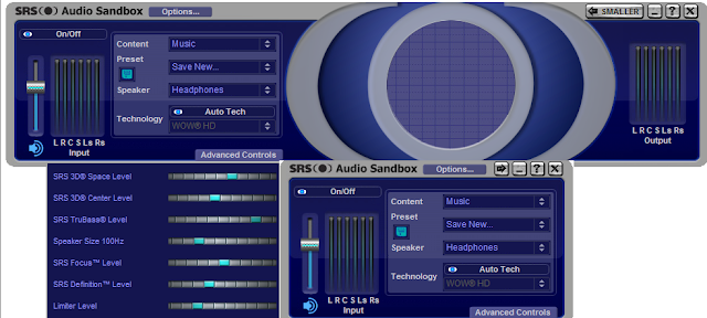 Screenshot SRS Audio Sandbox 1.10.2.0 Full Version Screenshot SRS Audio Sandbox 1.10.2.0 Full Version