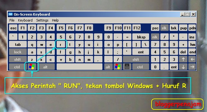 Bagaimana cara cepat akses perintah RUN di Windows Bagaimana cara cepat akses perintah RUN di Windows-caranya