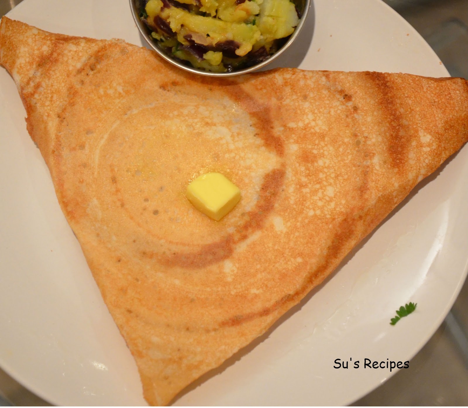 Su's Recipes Masala Dosa