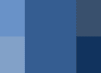 Bright Cobalt Cветлый кобальт Монохроматическая палитра Осень-зима 2014 Pantone модные популярные цвета