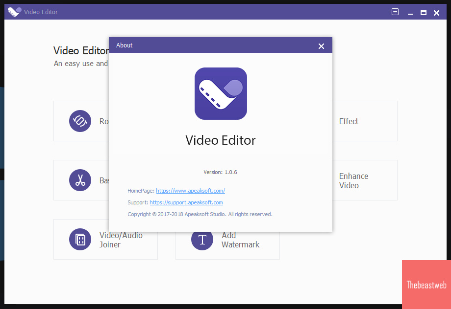 Apeaksoft Video Editor 1.0.6 Full