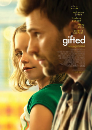 Gifted 2017 BluRay 750Mb Hindi Dubbed Dual Audio 720p