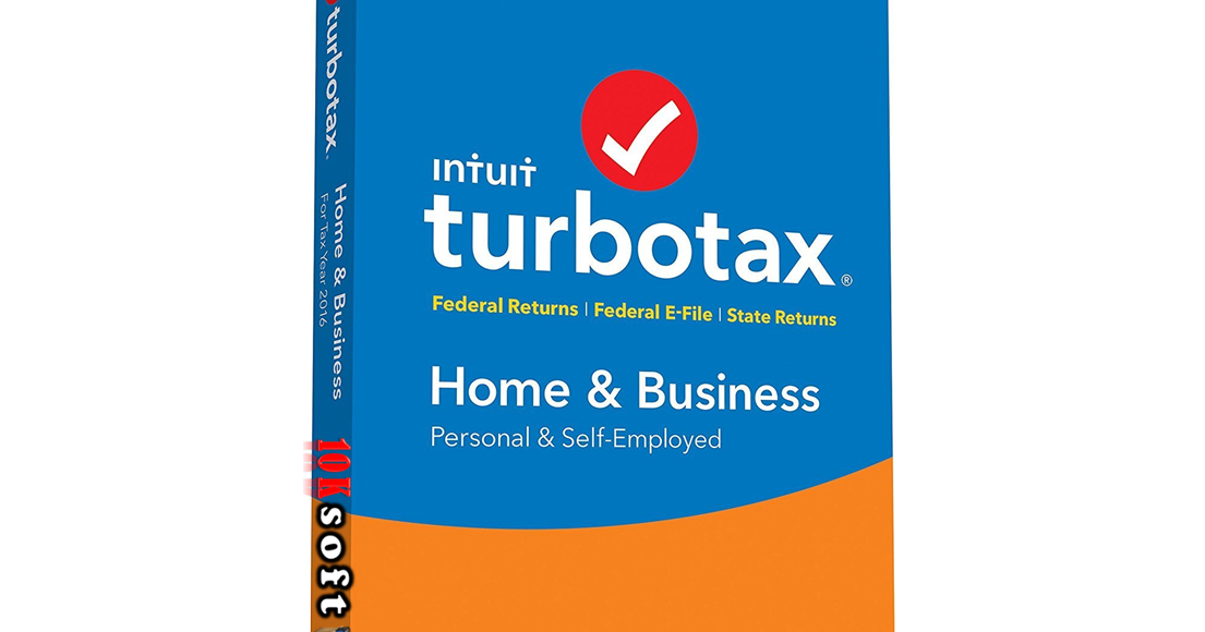 TurboTax 2016 Deluxe Home and Business Free Download 10kSoft