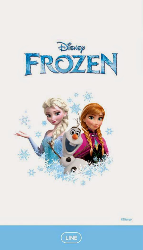 Download Frozen Theme Line For Android http://androidsoftwared.blogspot.com/
