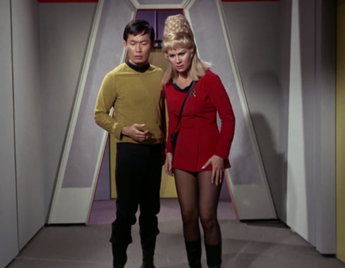 Star Trek Hotties Star Trek Babes Season 1 Ep 2 “the Man Trap”