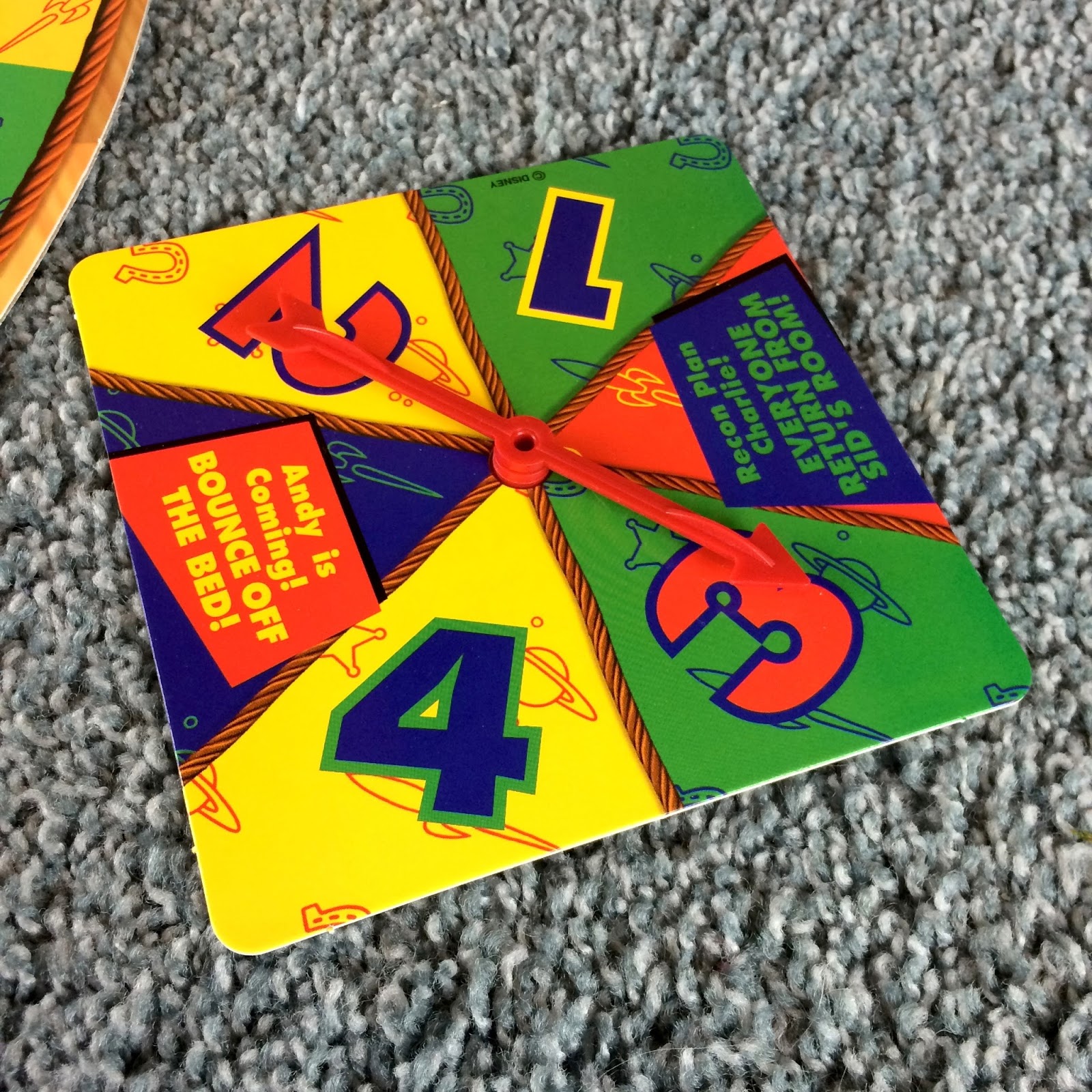 Dan the Pixar Fan Toy Story "Toys Awaaaay!" Board Game