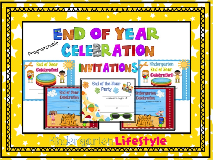 Freebielicious End Of Year Celebration Invitations