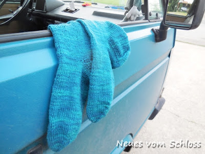 Socken stricken, Bulli, do4you- neuesvomschloss.blogspot.de