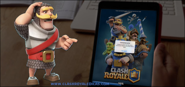 Como resolver problemas Clash Royale Android