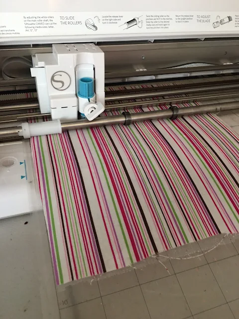 Silhouette CAMEO fabric cut settings tutorial