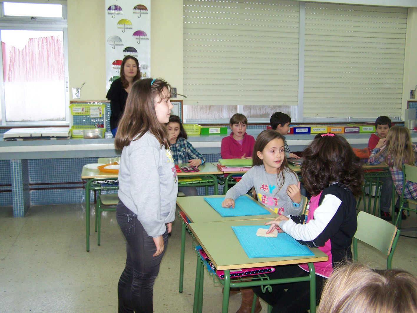 UP AND AWAY: IN A RESTAURANT