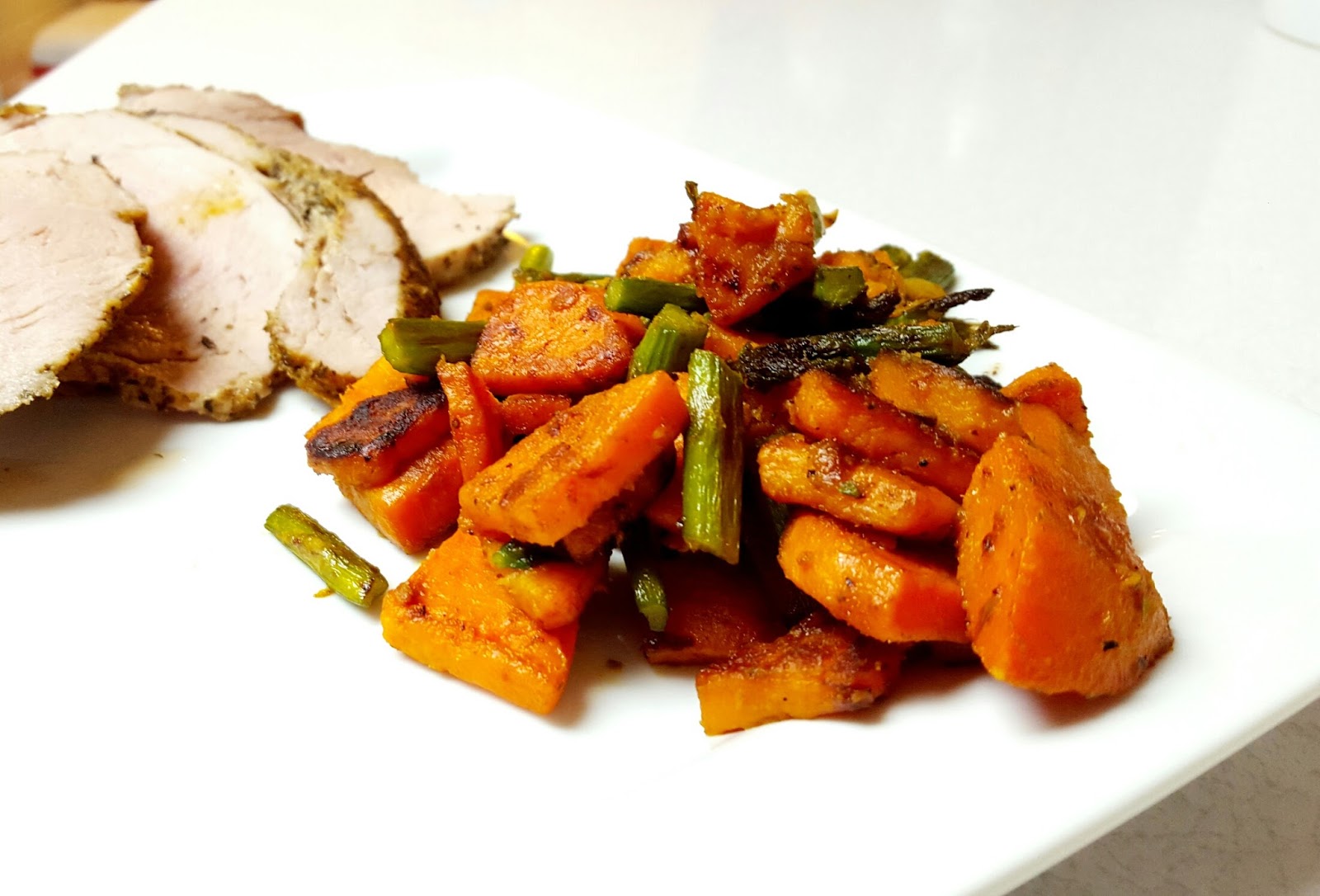 Sweet Potato Asparagus Hash Lou Lou Girls