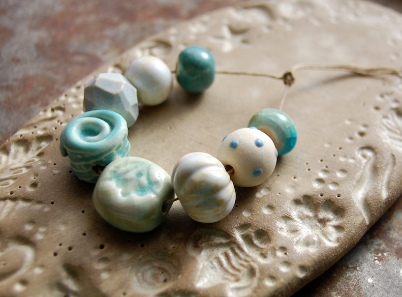 Gaea Ceramic Bead and Art Studio Blog: La Vie En Rose... New Sets and ...