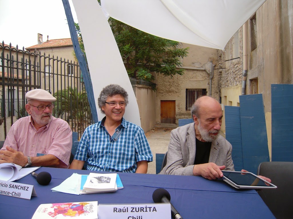 GEORGES DRANO, PATRICIO SANCHEZ, RAUL ZURITA, SETE, FRANCE, 2014.