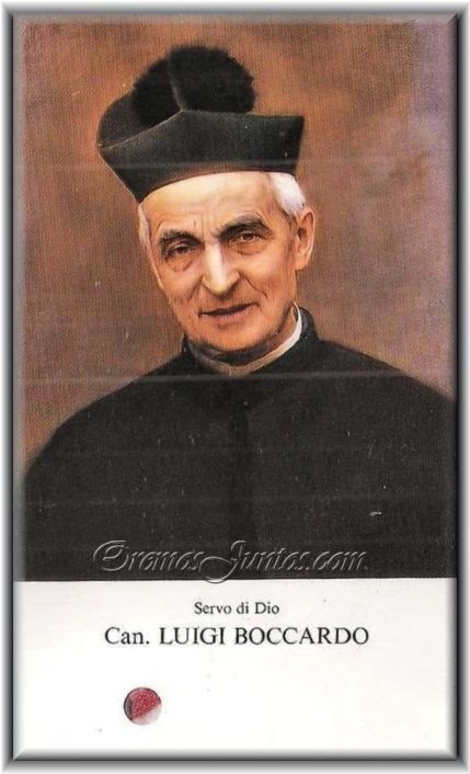 Vidas Santas Beato Luis Boccardo, Canónigo y Fundador