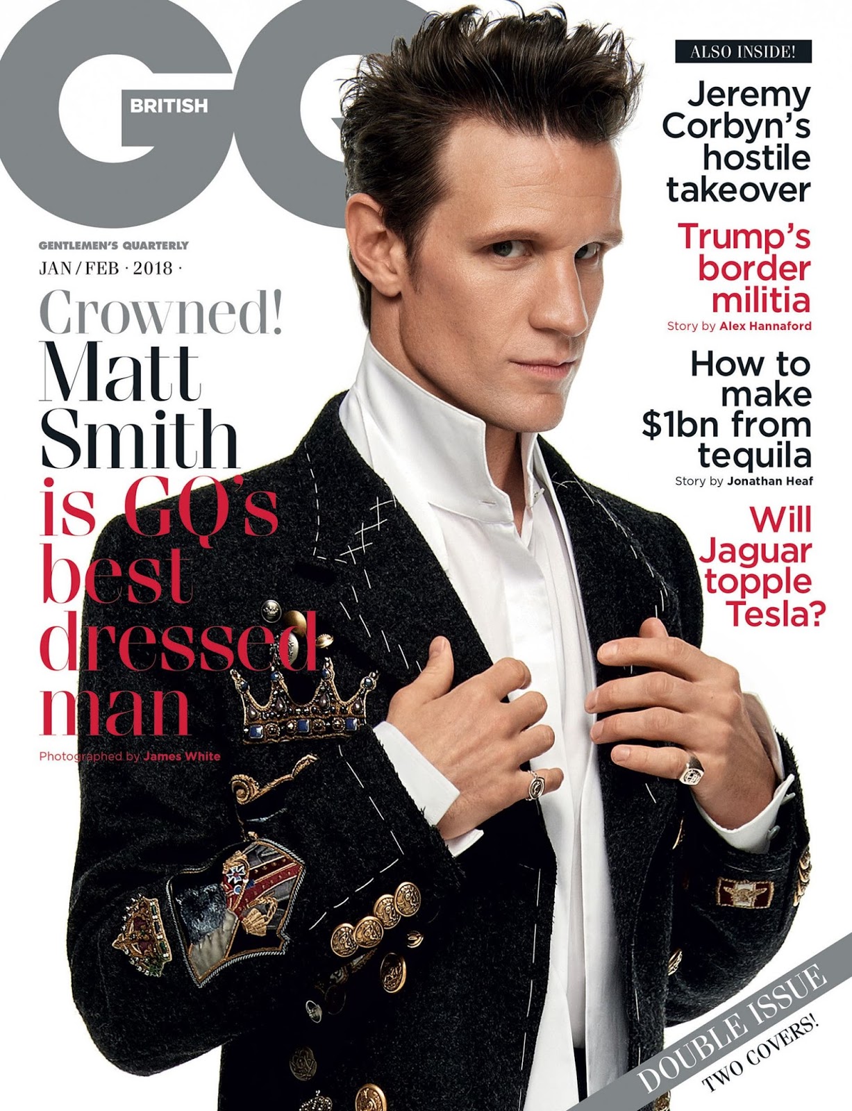 WhoNatic Matt Smith GQ's Best Dressed Man 2018